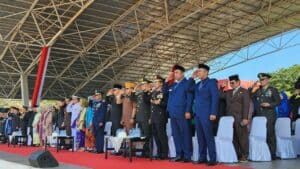 DALAM RANGKA SINERGITAS, KEPALA BNN PROV.SULSEL MENGHADIRI HUT TNI KE-78 TAHUN