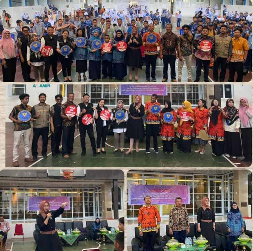 Satgas Extraordinary BNNP Sulsel Melalui Strategi Soft Power Aproach BNNP Sulsel Bersinergi bersama Kesbangpol Kota Makassar Perkuat Ketahanan Diri di SMPN 5 Makassar Satgas Extraordinary BNNP Sulsel Melalui Strategi Soft Power Aproach BNNP Sulsel Bersinergi bersama Kesbangpol Kota Makassar Perkuat Ketahanan Diri di SMPN 5 Makassar