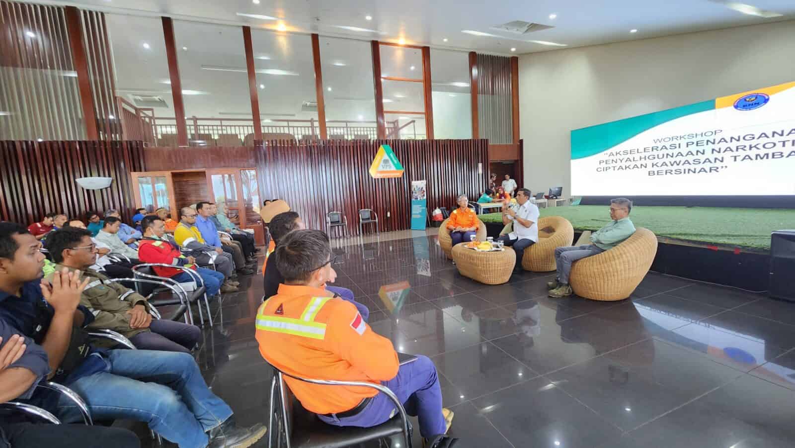 Dalam Rangka Penanganan Narkotika Secara Extraordinary, Kepala BNNP Sulawesi Selatan Melakukan Sosialisasi Bahaya Narkoba Dalam Menciptakan Kawasan Tambang Bersinar di PT.Vale Indonesia Dalam Rangka Penanganan Narkotika Secara Extraordinary, Kepala BNNP Sulawesi Selatan Melakukan Sosialisasi Bahaya Narkoba Dalam Menciptakan Kawasan Tambang Bersinar di PT.Vale Indonesia