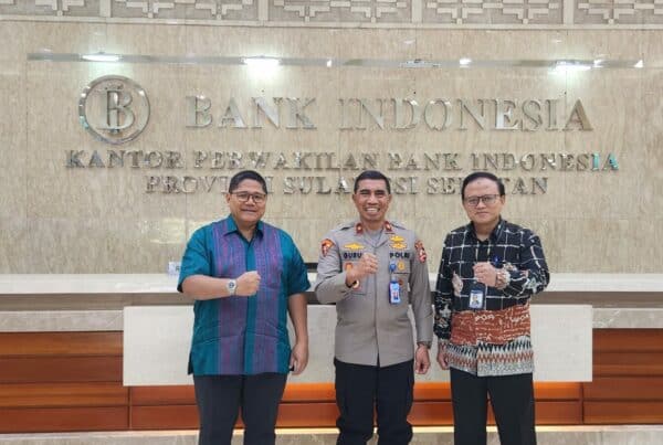 DALAM RANGKA PENANGANAN NARKOTIKA SECARA EXTRAORDINARY, KEPALA BNNP SULSEL BERKUNJUNG KE KANTOR BANK INDONESIA PERWAKILAN SULAWESI SELATAN