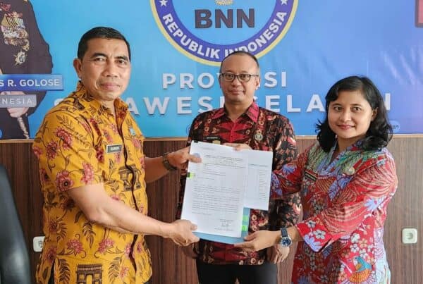 BNNP SULAWESI SELATAN MELAKSANAKAN TAKLIMAT AKHIR HASIL AUDIT IRTAMA BNN RI T.A 2023