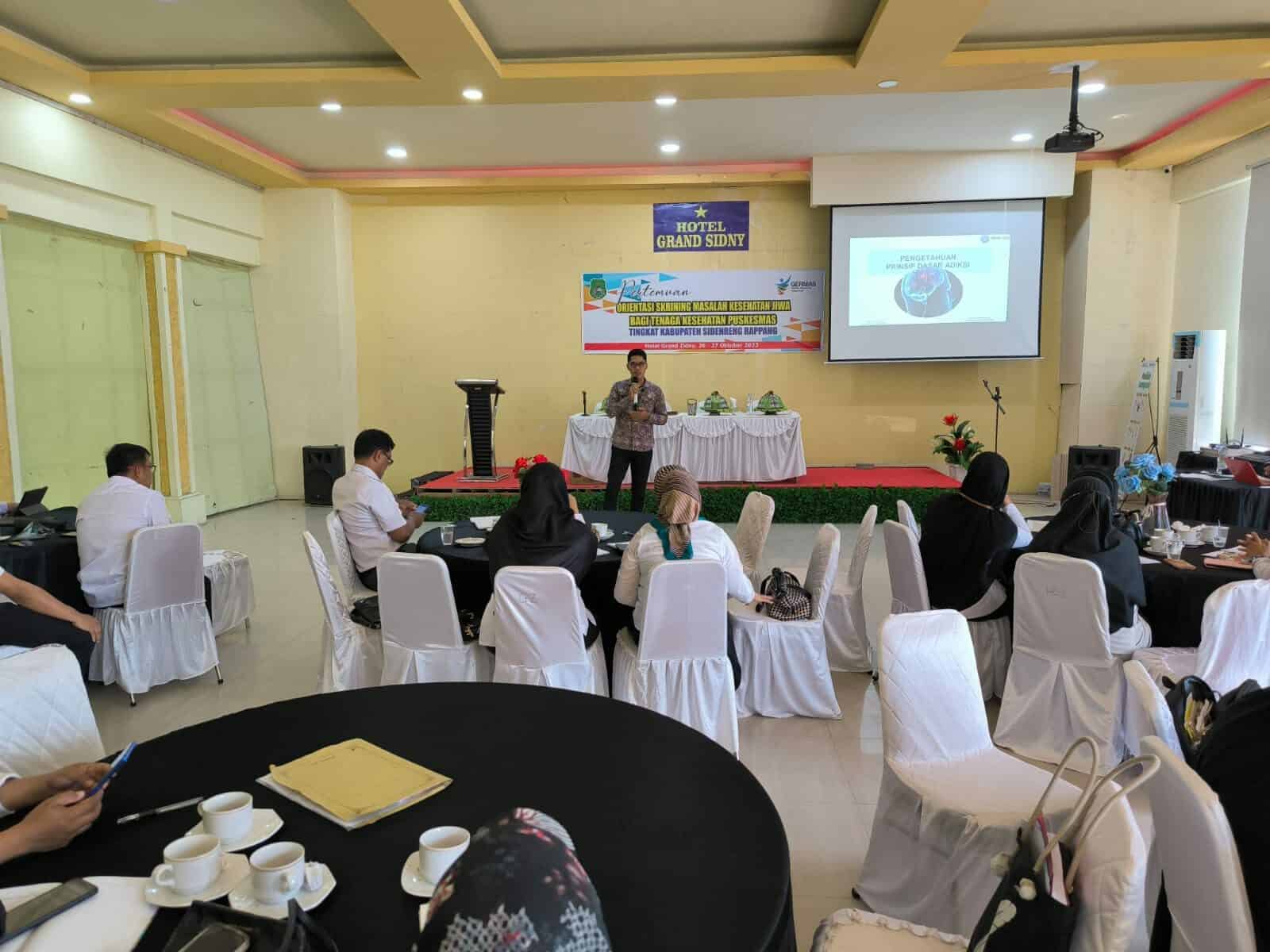 Pertemuan Orientasi Skrining Masalah Kesehatan Jiwa bagi Tenaga Kesehatan Puskesmas Pertemuan Orientasi Skrining Masalah Kesehatan Jiwa bagi Tenaga Kesehatan Puskesmas