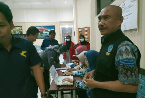 BNN Provinsi Sulawesi Selatan Lakukan Skrining Uji Narkotika Kantor Pelayanan Pajak Pratama Maros