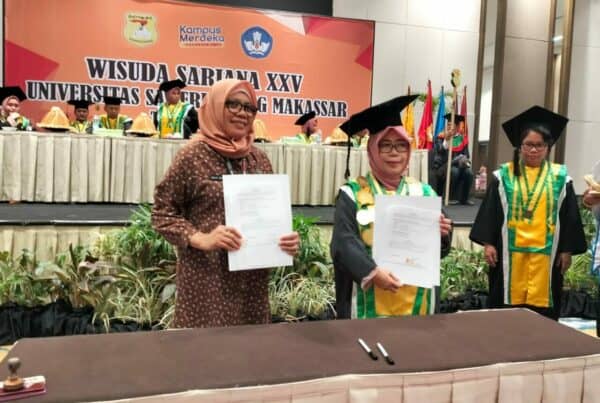 PENANDATANGANAN KERJASAMA BNN PROV. SULSEL DENGAN UNIVERSITAS SAWERIGADING MAKASSAR