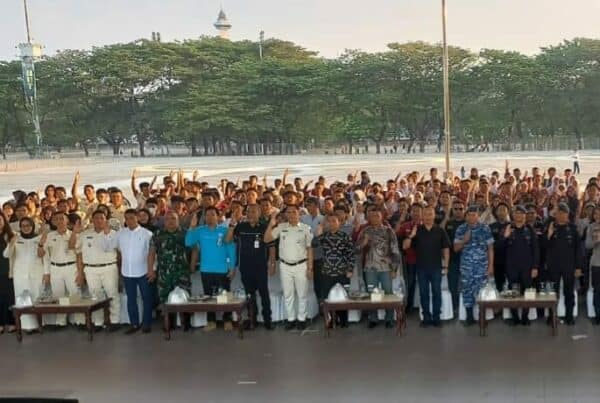 BNNP SULAWESI SELATAN MENGHADIRI PELANTIKAN PENGURUS PURNA PASKIBRAKA INDONESIA MAKASSAR