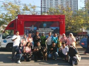 Kampanye P4GN pada Car Free Day di Jl. Boulevard Makassar Kampanye P4GN pada Car Free Day di Jl. Boulevard Makassar