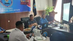 Paparan Kepala BNNP Sulawesi Selatan Pada Rapat Pimpinan BNN RI