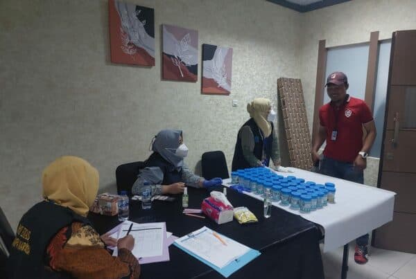 Sosialisasi P4GN dan Deteksi Dini Narkotika Melalui Pemeriksaan Urine Pegawai BPK RI Perwakilan Provinsi Sulawesi Selatan