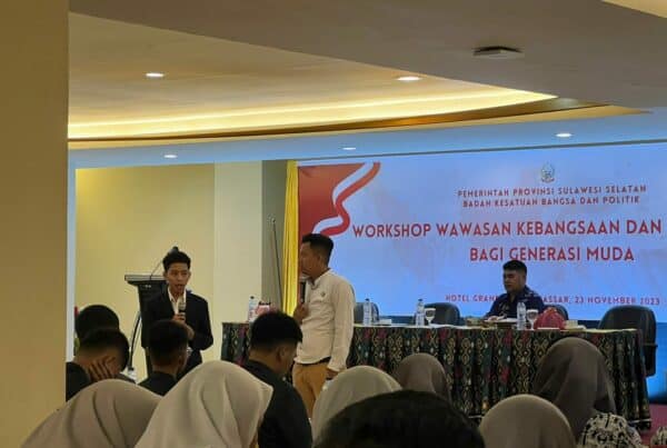 Sosialisasi Bahaya Narkoba pada kegiatan Workshop Wawasan Kebangsaan dan Bela Negara Bagi Generasi Muda