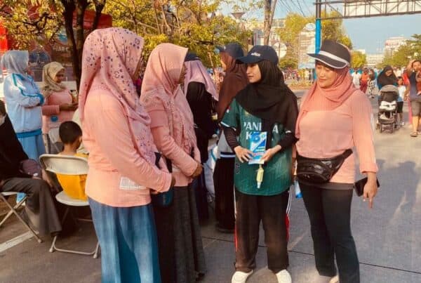 Penyuluhan Mobile P4GN serta Kampanye War On Drugs Melalui Kegiatan Car Free Day