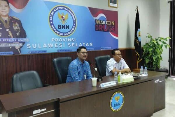 Sinergitas P4GN, BNNP Sulawesi Selatan Bekerjasama dengan Bank BCA Syariah
