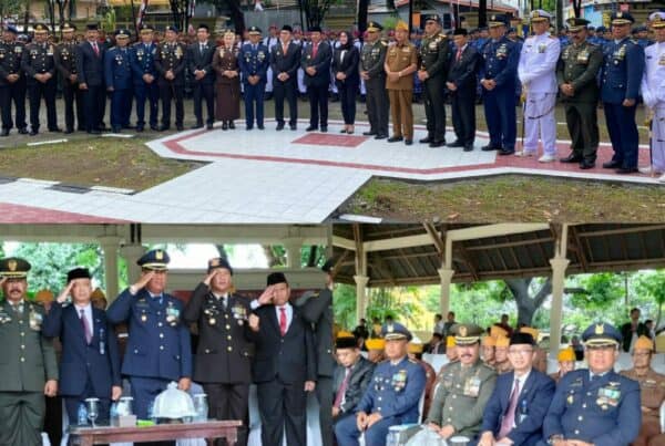 BNNP Sulawesi Selatan Mengikuti Upacara Bendera Peringatan Hari Korban 40.000 Jiwa Rakyat Sulawesi Selatan Ke 77 Tahun 2023