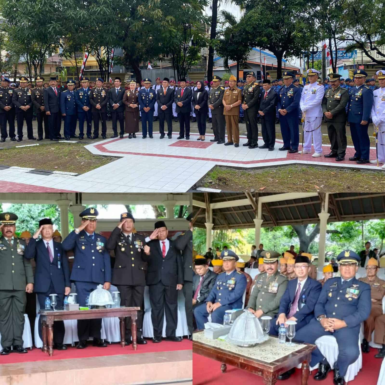 BNNP Sulawesi Selatan Mengikuti Upacara Bendera Peringatan Hari Korban 40.000 Jiwa Rakyat Sulawesi Selatan Ke 77 Tahun 2023