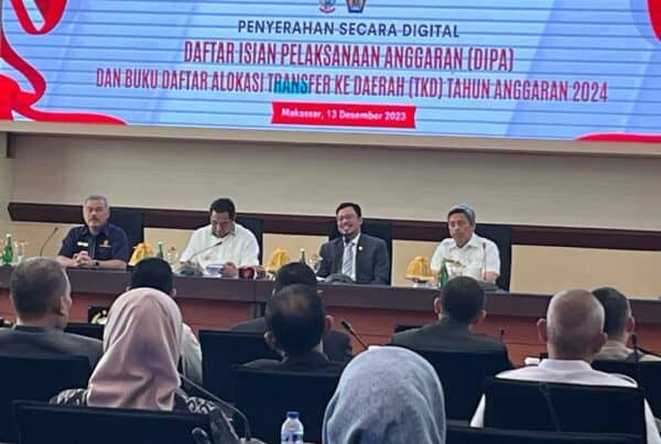 BNNP Sulawesi Selatan Menghadiri Penyerahan DIPA Secara Digital dan Buku Alokasi Transfer Ke Daerah (TKD) Tahun Anggaran 2024 wilayah Provinsi Sulawesi Selatan