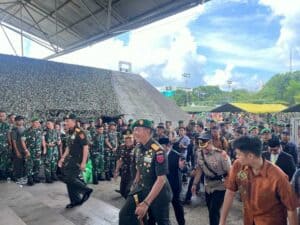 BNNP Sulawesi Selatan Menghadiri Undangan Upacara Peringatan Hari Juang TNI AD