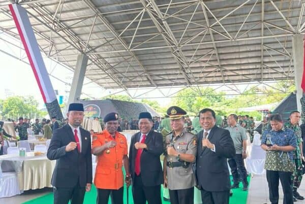 BNNP Sulawesi Selatan Menghadiri Undangan Upacara Peringatan Hari Juang TNI AD