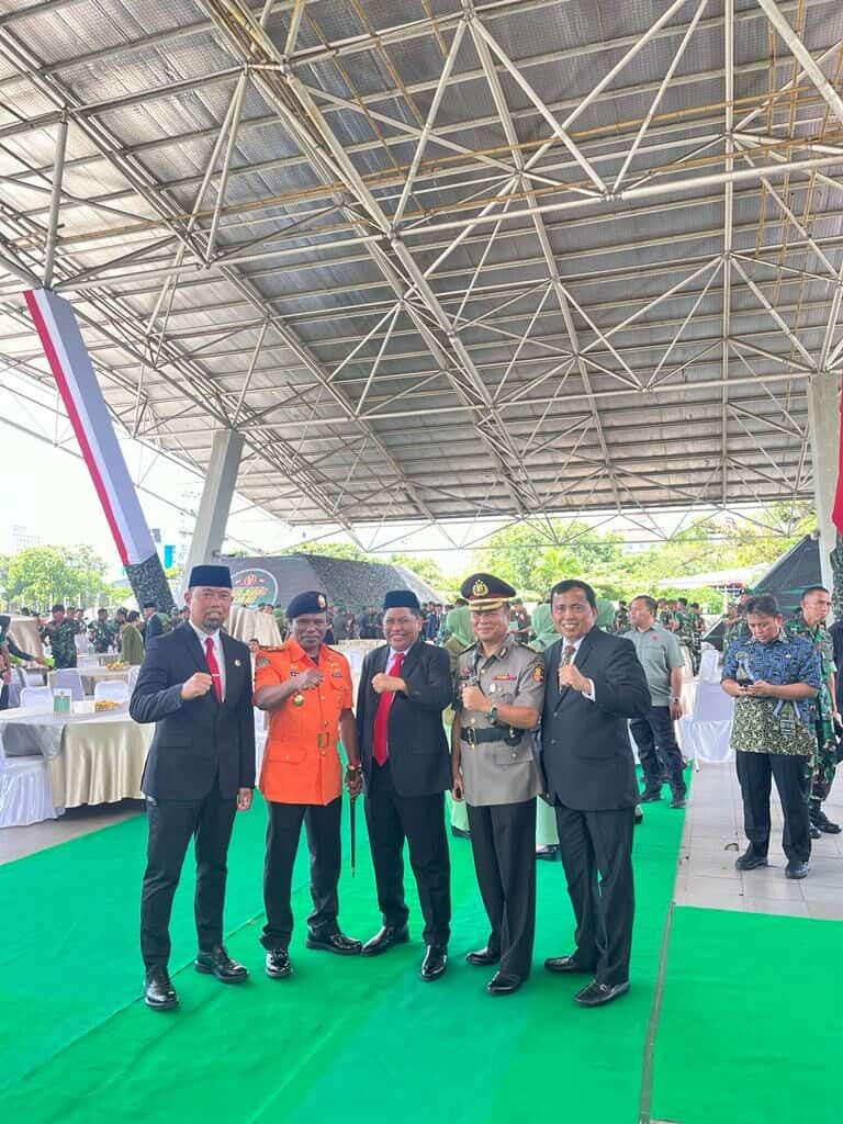 BNNP Sulawesi Selatan Menghadiri Undangan Upacara Peringatan Hari Juang TNI AD