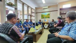 WUJUD SINERGITAS P4GN, KEPALA BNNP SULAWESI SELATAN MENERIMA KUNJUNGAN KERJA KOMANDAN LANUD SULTAN HASANUDDIN