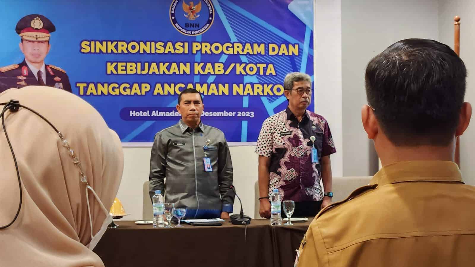 Sinkronisasi Program dan Kebijakan Kab/Kota Tanggap Ancaman Narkoba