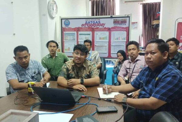 BNNP SULSEL IKUTI ARAHAN KARO HUMAS DAN PROTOKOL BNN RI SECARA VIRTUAL