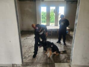 UNIT K-9 BNNP SULSEL LAKSANAKAN LATIHAN DETEKSI NARKOBA