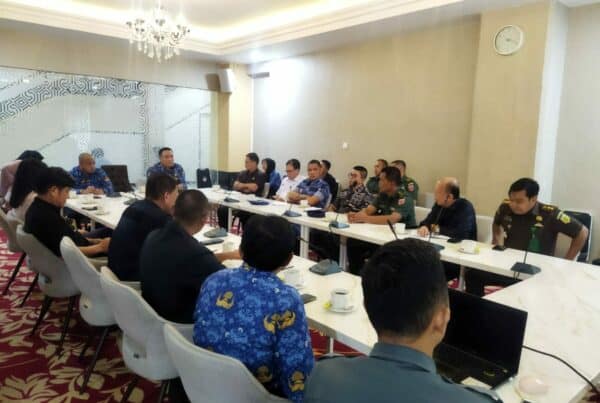 BNNP Sulsel Ikuti Rapat Koordinasi Kehumasan Bersama Stakeholder dan Instansi di Kantor Gubernur Sulawesi Selatan