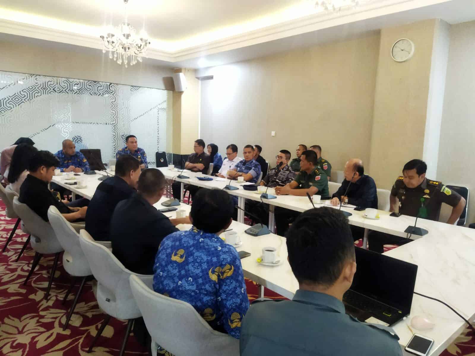 BNNP Sulsel Ikuti Rapat Koordinasi Kehumasan Bersama Stakeholder dan Instansi di Kantor Gubernur Sulawesi Selatan