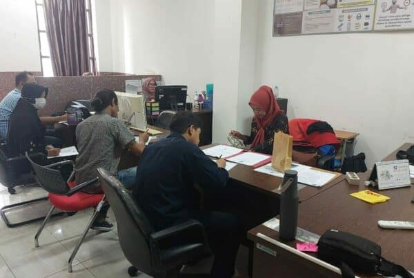 4 Pegawai Kanwil Perbendaharaan Provinsi Sulsel Lakukan Tes Uji Narkoba di BNNP Sulsel