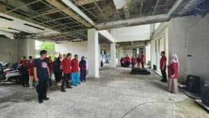 Jalan Pagi Sehat Anti Narkoba oleh Personil BNNP SULSEL