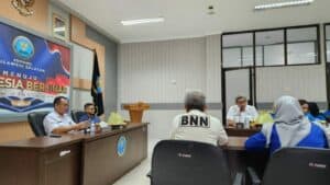 WUJUDKAN KAMPUS BERSINAR, BNNP SULAWESI SELATAN MENERIMA KUNJUNGAN UNIVERSITAS FAJAR