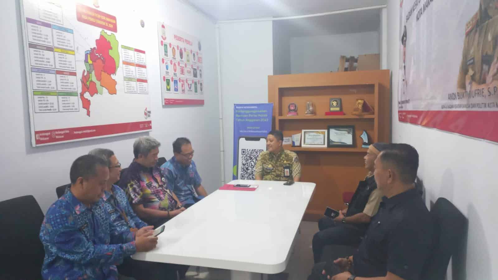 BNN Provinsi Sulawesi Selatan Melakukan Koordinasi dengan Kesbangpol Kota Makassar