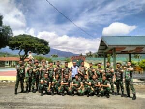 SOSIALISASI P4GN DI LINGKUNGAN MAKO BATALYON INFANTERI 721/MAKKASAU BERSINAR