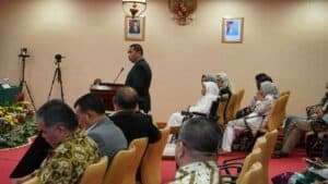 Kepala BNNP Sulawesi Selatan Mengikuti Sidang Promosi Doktor Ilmu Pemerintahan Sekolah Pascasarjana Institut Dalam Negeri