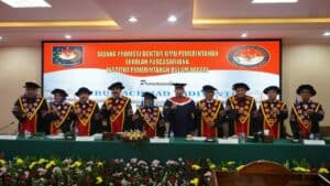 Kepala BNNP Sulawesi Selatan Mengikuti Sidang Promosi Doktor Ilmu Pemerintahan Sekolah Pascasarjana Institut Dalam Negeri