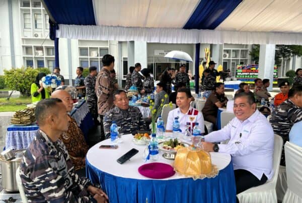 Kasi Intel BNNP Sulawesi Selatan Hadiri Penyambutan KRI Marlin-877 Di Makassar
