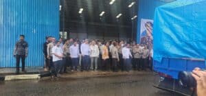 BNNP Sulsel Hadiri Pelepasan/Penyerahan Bantuan Pangan Oleh Wakapolri Republik Indonesia