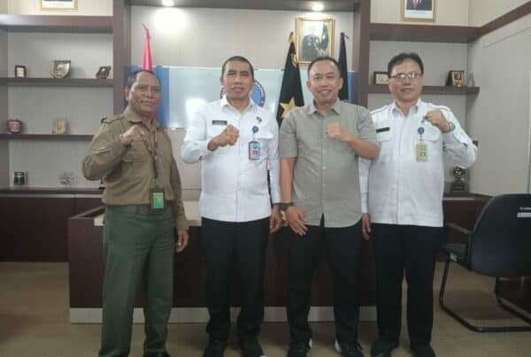 KEPALA BNNP SULSEL TERIMA KUNJUNGAN BALAI BESAR KONSERVASI DAN SUMBER DAYA ALAM WILAYAH SULAWESI SELATAN KEMENTERIAN KEHUTANAN DAN LINGKUNGAN HIDUP RI