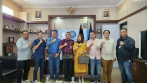 Dalam Rangka Sinergitas P4GN Bersama Media, Kepala BNNP Sulawesi Selatan Menerima Kunjungan Dari Harian Fajar Grup