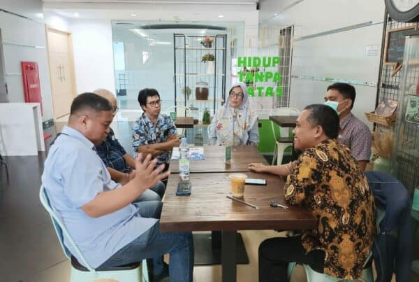 Kunjungan Koordinasi Advokasi dan Kreatifitas Program P4GN di Fajar Group Makassar