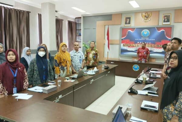 BNNP SULAWESI SELATAN MENGIKUTI KEGIATAN RAPAT EVALUASI REFORMASI BIROKRASI PENINGKATAN PEMBANGUNAN ZONA INTEGRITAS DI LINGKUNGAN BNN