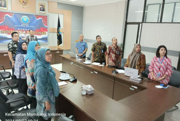BNNP Sulawesi Selatan Mengikuti Kegiatan Arahan Inspektur Utama BNN RI Terkait Penegakan Disiplin Pegawai di Lingkungan BNN Secara Virtual