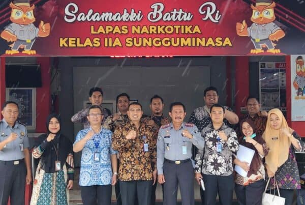 Kepala BNNP Sulawesi Selatan Melaksanakan Kunjungan ke Lapas Narkotika Kelas IIA Sungguminasa