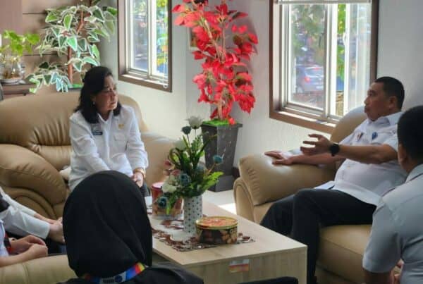 Kepala BNNP SULSEL Kunjungi Dinas Ketenagakerjaan Kota Makassar Untuk Jalankan Program P4GN Untuk Para Pencari Kerja