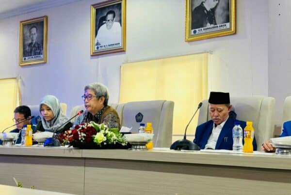 AUDIENSI DENGAN REKTOR UNIVERSITAS MUHAMMADIYAH MAKASSAR (UNISMUH)