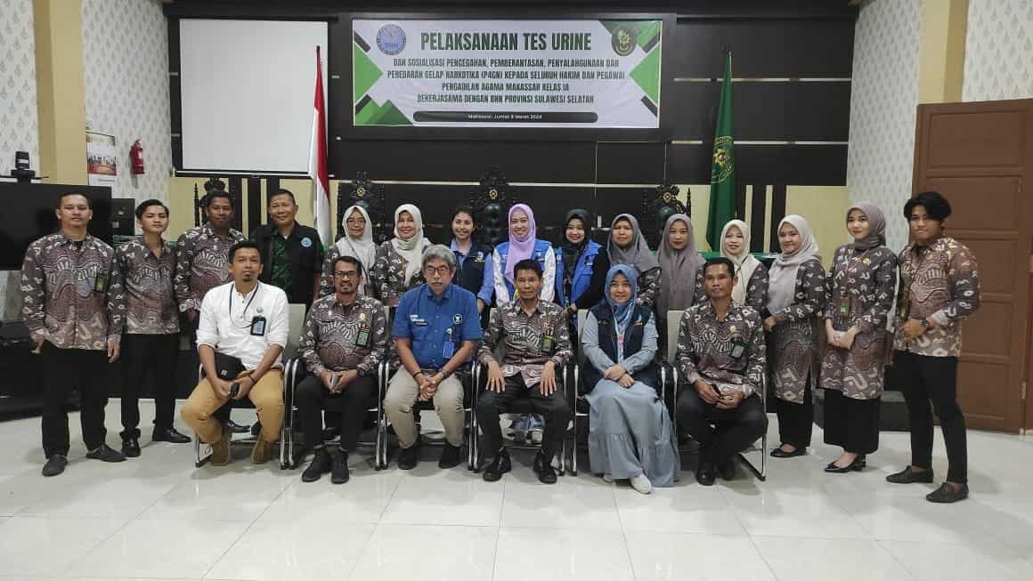 DETEKSI DINI PENYALAHGUNAAN NARKOTIKA KEPADA PEGAWAI PENGADILAN AGAMA MAKASSAR