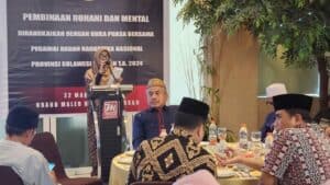 BNNP SULAWESI SELATAN MENGIKUTI PERINGATAN HUT BNN KE-22 TAHUN SECARA VIRTUAL