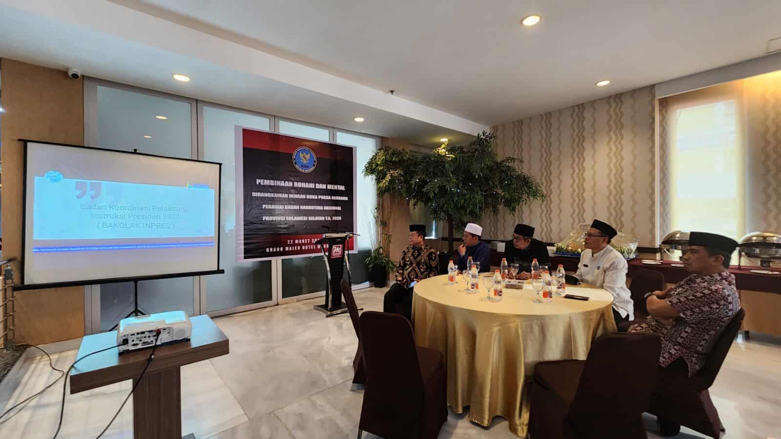 BNNP SULAWESI SELATAN MENGIKUTI PERINGATAN HUT BNN KE-22 TAHUN SECARA VIRTUAL