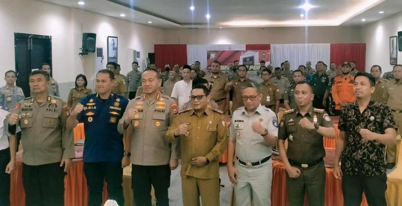 Rapat Koordinasi Lintas Sektoral Dalam Rangka Kesiapan Pengamanan Idul Fitri 1445H Konsep Otomatis