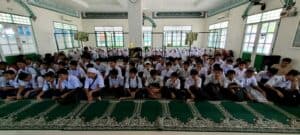 Sosialisasi P4GN Pada Kegiatan Amaliah Ramadhan 1445 H di SMP Negeri 3 Palopo