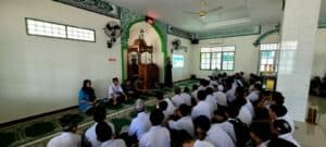 Sosialisasi P4GN Pada Kegiatan Amaliah Ramadhan 1445 H di SMP Negeri 3 Palopo